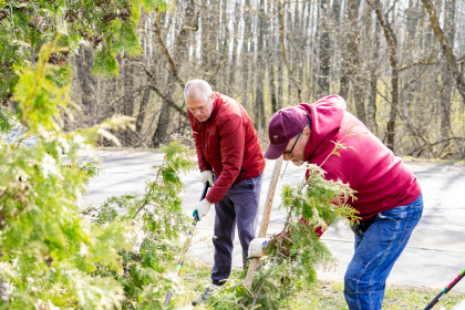 Вклад в чистоту и порядок!